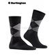 EDINBURGH chaussettes pour hommes de Burlington - 3000 noir