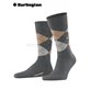EDINBURGH chaussettes de Burlington - 3070 dark grey mel.