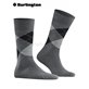 EDINBURGH chaussettes pour hommes de Burlington - 3180 asphalt mel.