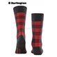 BUFFALO CHECK chaussettes hommes de Burlington - 3000 noir