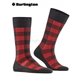 BUFFALO CHECK chaussettes pour hommes de Burlington - 3000 noir