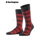 BUFFALO CHECK chaussettes de Burlington - 3000 noir