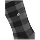 BUFFALO CHECK chaussettes Burlington pour hommes - 3070 dark grey mel.