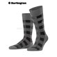 BUFFALO CHECK chaussettes de Burlington - 3070 dark grey mel.