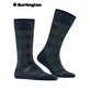 BUFFALO CHECK chaussette pour homme de Burlington - 6120 marine