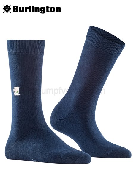 BRIT STYLE chaussettes de Burlington - 6120 marine