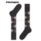 PRESTON chaussettes mi-bas de Burlington - 3087 anthra. moul.