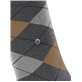 EDINBURGH chaussettes hautes de Burlington - 3070 dark grey mel.