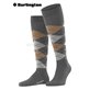 EDINBURGH chaussettes de Burlington - 3070 dark grey mel.