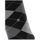 EDINBURGH chaussettes hautes de Burlington - 3000 noir