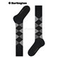 EDINBURGH chaussettes mi-bas de Burlington - 3000 noir