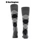EDINBURGH chaussette mi-bas pour homme Burlington - 3180 asphalt mel.