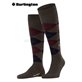 EDINBURGH chaussettes hautes de Burlington - 5235 dark brown