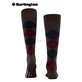 EDINBURGH chaussette mi-bas pour homme Burlington - 5235 dark brown