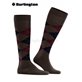 EDINBURGH chaussettes mi-bas de Burlington - 5235 dark brown