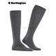 LEEDS chaussette mi-bas pour homme Burlington - 3070 dark grey mel.