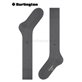 LEEDS chaussettes mi-bas de Burlington - 3070 dark grey mel.
