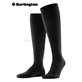 LEEDS chaussettes de Burlington - 3000 noir