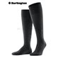 LEEDS chaussettes de Burlington - 3180 asphalt mel.