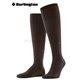 LEEDS chaussettes de Burlington - 5235 dark brown