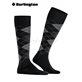 MANCHESTER chaussette mi-bas pour homme Burlington - 3000 noir