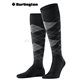 MANCHESTER chaussettes de Burlington - 3000 noir