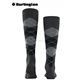 MANCHESTER chaussettes hautes de Burlington - 3095 anthracite mel.