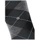 MANCHESTER chaussettes à hauteur genou de Burlington - 3095 anthracite mel.