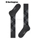 MANCHESTER chaussettes mi-bas de Burlington - 3095 anthracite mel.