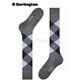 MANCHESTER chaussettes mi-bas de Burlington - 3615 concrete mel.
