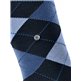 MANCHESTER chaussettes à hauteur genou de Burlington - 6120 marine