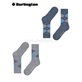 EVERYDAY ARGYLE chaussette pour femme de Burlington - 3267 arctic mel.