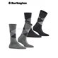 EVERYDAY ARGYLE chaussettes pour femmes de Burlington - 3390 light grey mel.