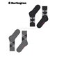 EVERYDAY ARGYLE chaussette pour femme de Burlington - 3390 light grey mel.