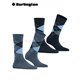 EVERYDAY ARGYLE chaussettes pour femmes de Burlington - 6660 light denim