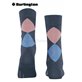MARYLEBONE chaussettes femmes de Burlington - 6688 dark blue mel.