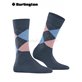 MARYLEBONE chaussettes pour femmes de Burlington - 6688 dark blue mel.