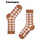 VICHY chaussette pour femme de Burlington - 5152 brown sugar