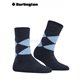 COSY ARGYLE chaussettes pour femmes de Burlington - 6414 midnight