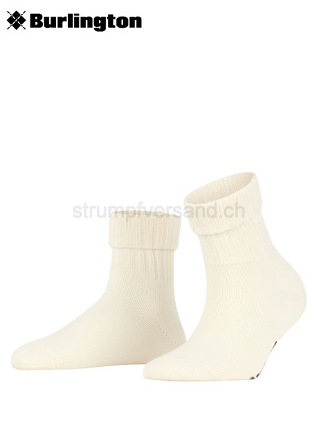 PLYMOUTH chaussettes femmes de Burlington - 2060 woolwhite