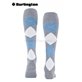 QUEEN chaussette pour femme de Burlington - 3221 arctic mel.