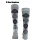 WHITBY chaussettes hautes de Burlington - 3397 gris