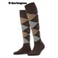 MARYLEBONE chaussettes aux genoux de Burlington - 5235 dark brown