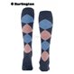 MARYLEBONE chaussettes hautes de Burlington - 6688 dark blue mel.