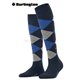 MARYLEBONE chaussettes aux genoux de Burlington - 6120 marine