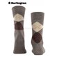 PRESTON chaussette pour homme de Burlington - 5256 brown