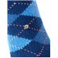 PRESTON chaussettes Burlington pour hommes - 6000 royal blue