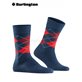 PRESTON chaussettes pour hommes de Burlington - 6155 steel blue