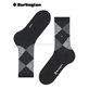 RIB COURT chaussettes pour hommes de Burlington - 3000 noir