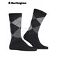 RIB COURT chaussettes de tennis Burlington - 3000 noir